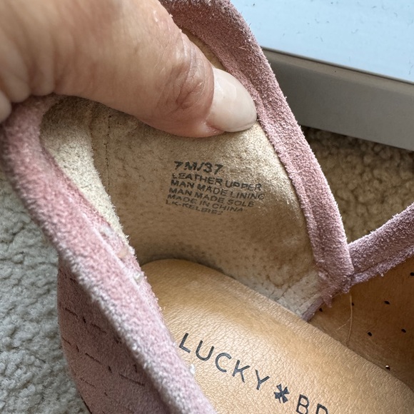 Lucky Brand Women's Dusty pink ankle boots - Picture 8 of 9